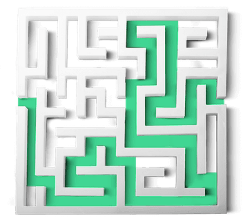 Maze illustration